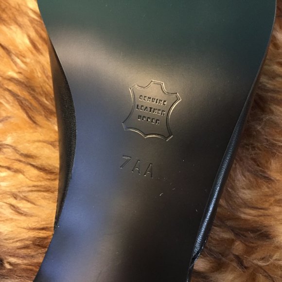 Talbot's Black Leather Dress Mule/Slide (NEW) - Picture 12 of 14